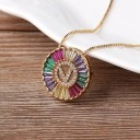 Collier pour femmes avec la lettre D286 24