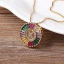 Collier pour femmes avec la lettre D286 26