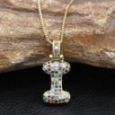 Collier pour femmes avec la lettre de l'alphabet D352 13