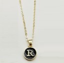 Collier pour femmes avec lettre de l'alphabet D313 G