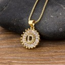 Collier pour femmes avec lettres de l'alphabet G756 6