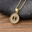 Collier pour femmes avec lettres de l'alphabet G756 11