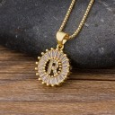 Collier pour femmes avec lettres de l'alphabet G756 20