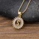 Collier pour femmes avec lettres de l'alphabet G756 21