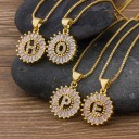 Collier pour femmes avec lettres de l'alphabet G756 2