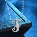Collier pour femmes avec lettres de l'alphabet M37 15