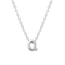 Collier pour femmes avec lettres de l'alphabet M65 Q