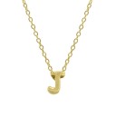 Collier pour femmes avec lettres de l'alphabet M65 J