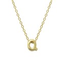 Collier pour femmes avec lettres de l'alphabet M65 Q