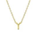 Collier pour femmes avec lettres de l'alphabet M65 Y