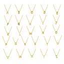 Collier pour femmes avec lettres de l'alphabet M65 2
