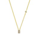 Collier pour femmes avec lettres de l'alphabet M99 E