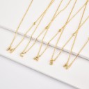 Collier pour femmes avec lettres de l'alphabet M99 3
