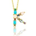 Collier pour femmes avec lettres J91 12