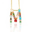 Collier pour femmes avec lettres J91 14