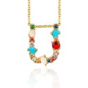 Collier pour femmes avec lettres J91 22