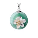 Collier pour femmes avec pendentif rond D676 5