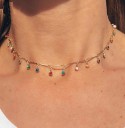 Collier pour femmes avec pendentifs D42 6