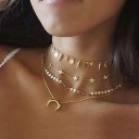 Collier pour femmes avec pendentifs G805 5