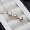 Collier pour femmes avec perles D414 8