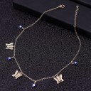 Collier pour femmes avec perles et papillons 3