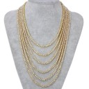 Collier pour femmes avec zircon 3
