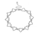 Collier pour femmes en forme de cœur A1918 2