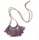 Collier pour femmes - Franges 5