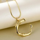 Collier pour femmes lettre D148 4