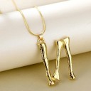Collier pour femmes lettre D148 15