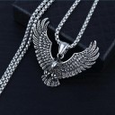 Collier pour homme avec aigle 2