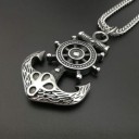 Collier pour homme avec ancre D375 7