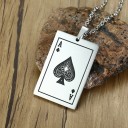 Collier pour homme avec carte 1