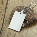 Collier pour homme avec carte 5