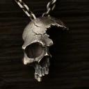 Collier pour homme avec crâne C1110 1