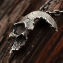 Collier pour homme avec crâne C1110 2