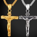 Collier pour homme avec croix 2