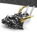 Collier pour homme avec démon 2