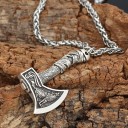 Collier pour homme avec pendentif hache 3