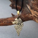 Collier pour homme loup 1