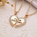 Collier pour meilleures amies D64 2
