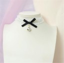 Collier ras de cou pour femme avec nœud 3
