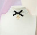 Collier ras de cou pour femme avec nœud 4