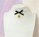 Collier ras de cou pour femme avec nœud 2