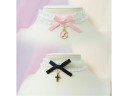 Collier ras de cou pour femme avec nœud 1