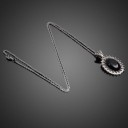 Collier rétro pour femmes - noir 5