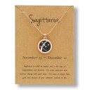 Collier signe du zodiaque D131 9