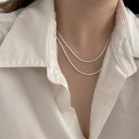 Collier torsadé pour femme J138 3
