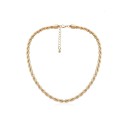 Collier torsadé pour femmes D211 1