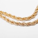 Collier torsadé pour femmes D211 4